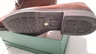 Scarpe eleganti in pelle marrone