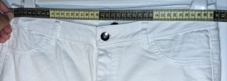 Pantaloni bianchi donna