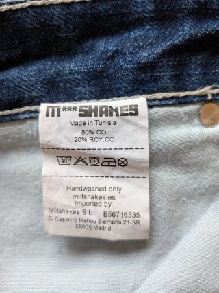 Pantalón Milfshakes Azul XL Nuevo