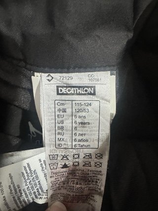 Pantalón de nieve Wedze niño T6