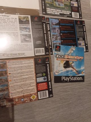 Portadas PS1 y manuales Nintendo