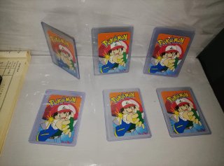 6 Cartas Pokémon Pikachu