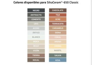 SikaCeram-650 Classic Junta Mineral Marfil 5kg