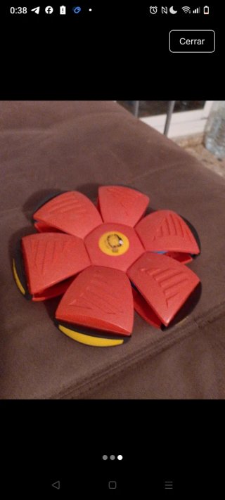 Pelota mágica de plástico