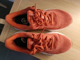 Tenis Asics Versablast 4 Rosado Talla 40