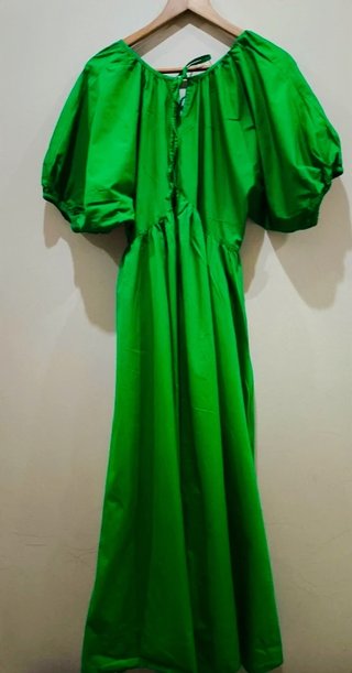 Vestido verde longo Primark XL novo