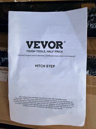 Escalón VEVOR para enganche de remolque 2