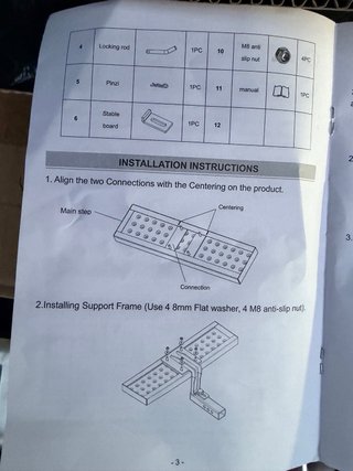 Escalón VEVOR para enganche de remolque 2