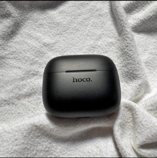 Auriculares Hoco TWS Negro y Dorado