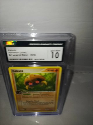 Carta Pokémon Kabuto EX Legend Maker 36/92 CGC 10