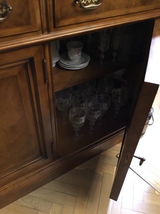 Aparador comedor clásico madera maciza