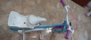 Bicicleta Frozen 16 con ruedines