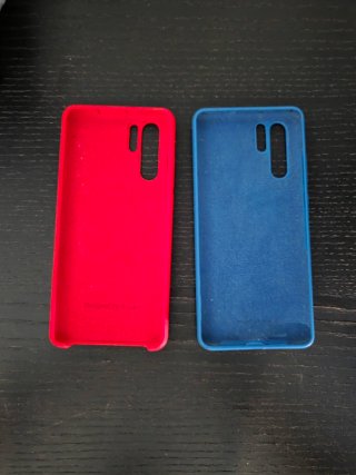 Fundas Originales Huawei P30 Pro (Rojo y Azul)