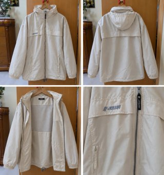 Chaqueta cortavientos JOLUVI beige