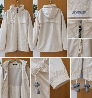 Chaqueta cortavientos JOLUVI beige
