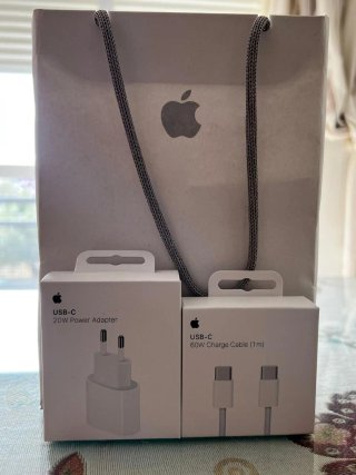 Cargador iPhone completo Apple nuevo