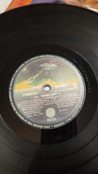 Vinilo Dio Sacred Heart Heavy Metal