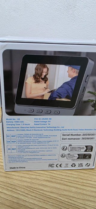 X8 Videoportero con Monitor IP66