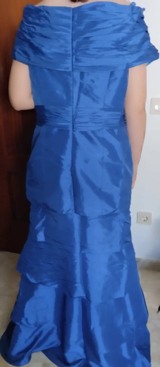 Vestido azul talla 46/48 ocasión especial