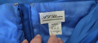 Vestido azul talla 46/48 ocasión especial