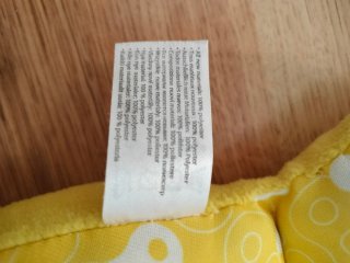 Cojín cervical infantil de peluche