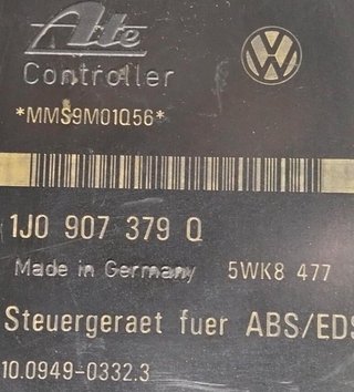 Abs volkswagen 1j09073790 golf iv gti 1 20v 11001