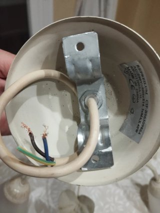 Lámpara de techo 3 tulipas