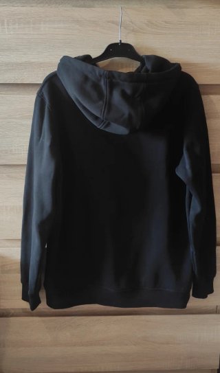 Sudadera negra con diseño de mano XL Nueva