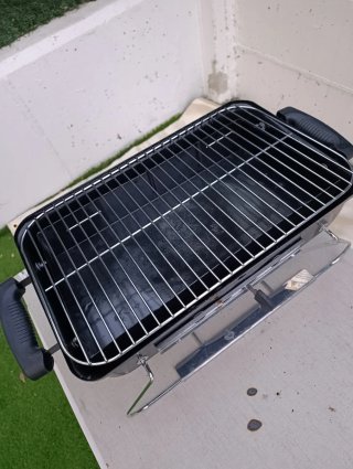 Barbacoa de carbón portátil