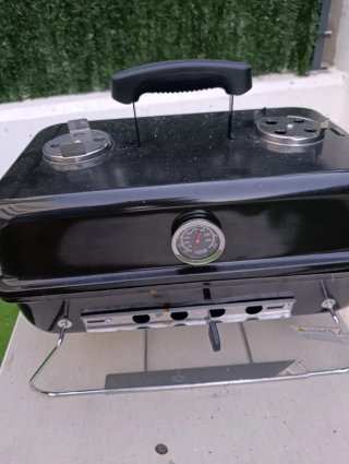 Barbacoa de carbón portátil