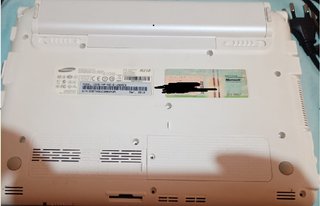 Portátil Samsung N210 Blanco