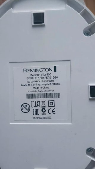 Depiladora Luz Pulsada Remington IPL6500