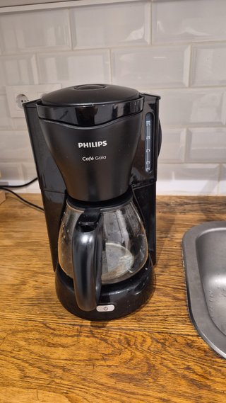 Cafetera Philips Café Gaia Negra