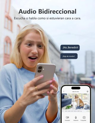 4 Cámaras GNCC WiFi Interior 2K 3MP