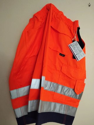 Pantalones Cortos Hi-Vis Naranja/Azul Talla XX L