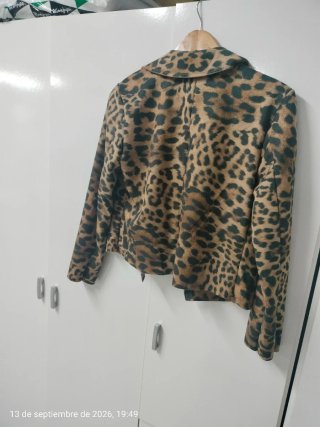 Chaqueta Corta Leopardo