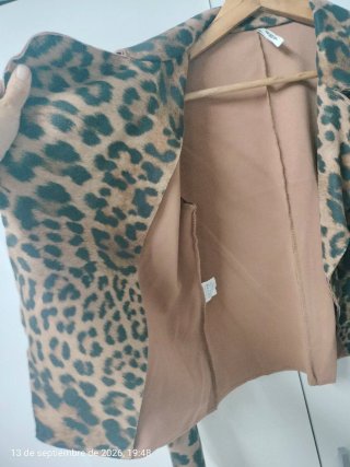 Chaqueta Corta Leopardo