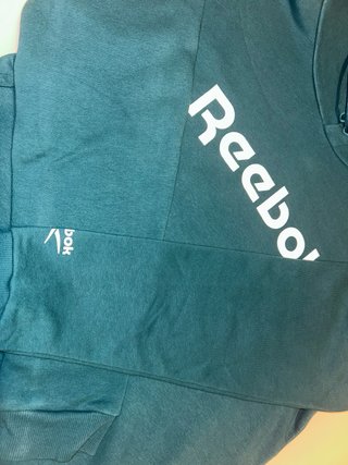 Sudadera Reebok (Adidas) Verde Azulado