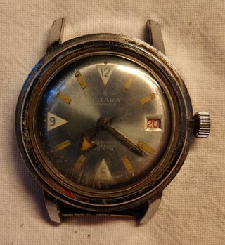 Quadrante orologio vintage. Ostara.