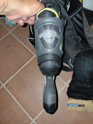 Patines en línea Oxelo con protecciones