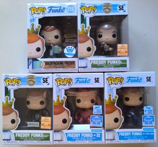 Lote Funko Pop Freddy Funko