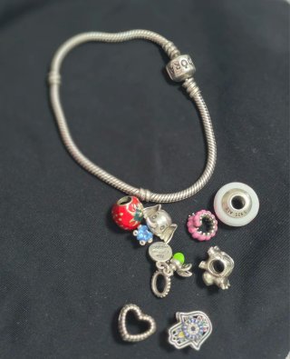 Pulsera Pandora Plata 925 con Charms