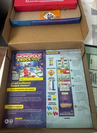 Monopoly Knock Out Juego de Mesa