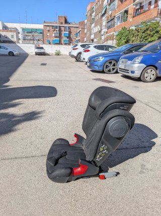 Silla Coche Britax Römer Negra