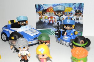 Figuras Pinypon Action con Vehículos y Accesorios