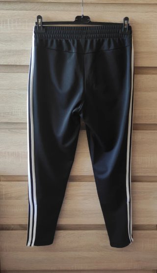 Pantalón Adidas Negro rayas Blancas Talla S Nuevo