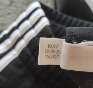 Pantalón Adidas Negro rayas Blancas Talla S Nuevo