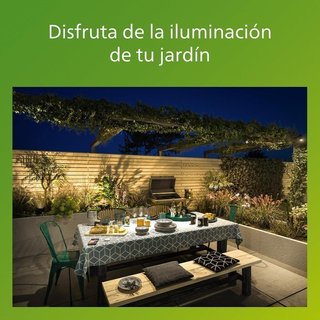 Aplique Pared Philips Creek Sensor Negro