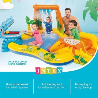 Centro Hinchable Dinosaurio Intex