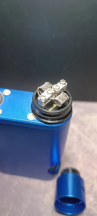 DRIPTECH-DS Mod y Atomizador Azul